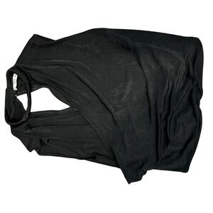 Zara Black Sleeveless Blouse